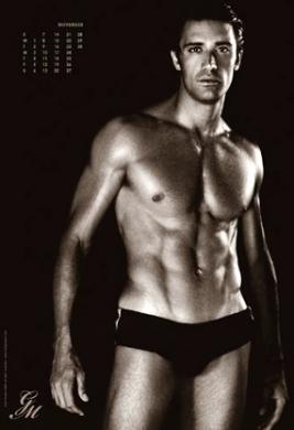 Gilles Marini: Naked for 2010 Calendar