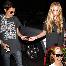 Sam Dines With Drea de Matteo, Lindsay Lohan Flips