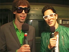 Cobra Starship Take To The Subway For VMA Promo
