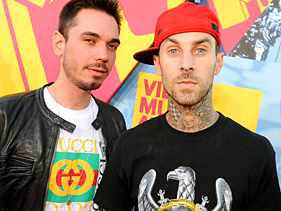 DJ AM And Travis Barker Made For An Unforgettable VMA House Band