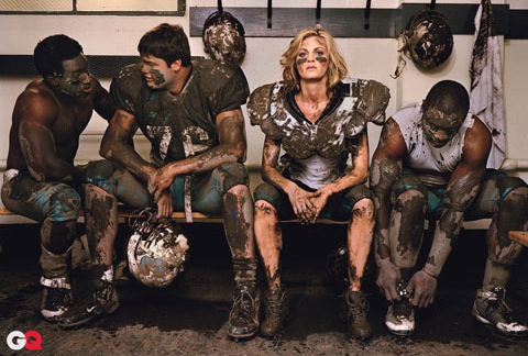 Erin Andrews Gets Down and Dirty in GQ