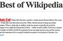The Best of Wikipedia