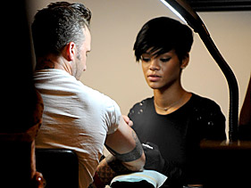 Rihanna Tattoo Parlor Fined — But Not For Her Unlicensed Work