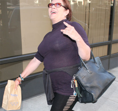 Carrie Fisher WIld Style of the Day