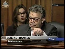 Sen. Al Franken (D-MN) humbles Hudson Institute dilettante over health care bankruptcies