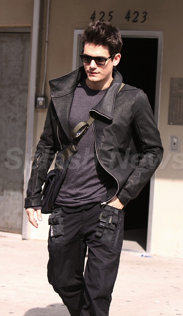 John Mayer Gets His Hair Did