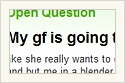 My Gf is Going To Eat Me?
