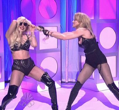 Lady Gaga and Madonna on SNL: Cat Fight!