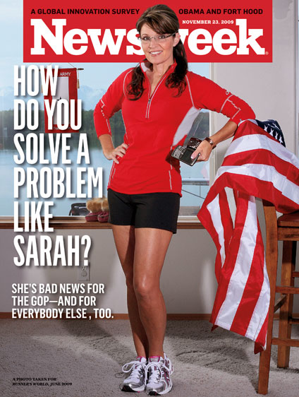 Sarah Palin Is Using Her Newsweek Cover to Trick You Into Taking Her Seriously