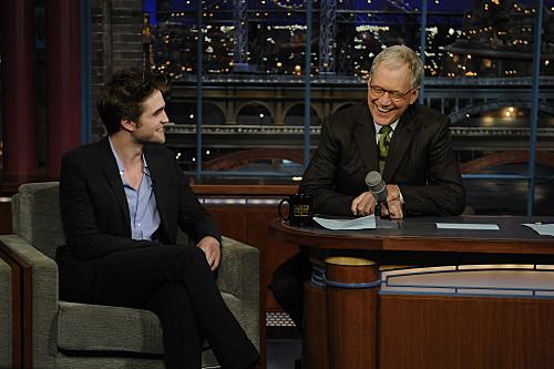 David Letterman to Robert Pattinson: Bite Me!