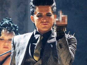 Who Was Adam Lambert Flipping Off During AMA Performance? He Explains …