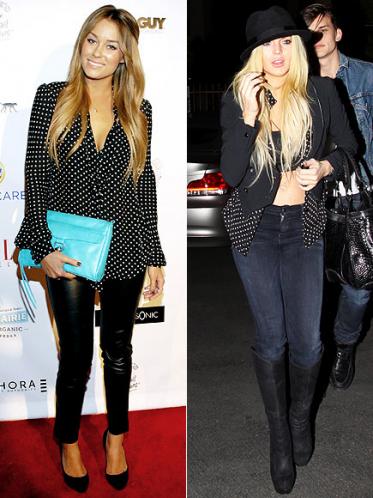 Fashion Face-Off: Lauren Conrad vs. Lindsay Lohan