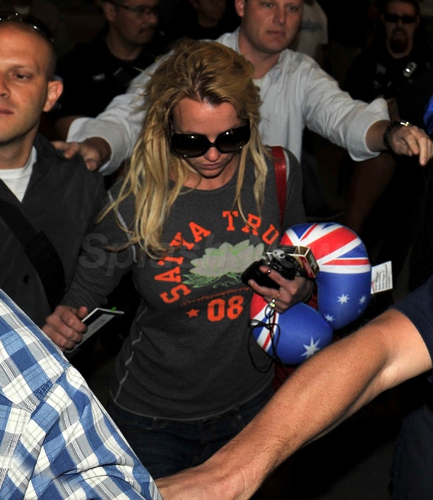 Britney Spears Back In America