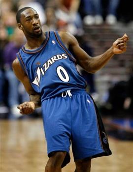 Report: Gilbert Arenas Pulls Gun on Teammate