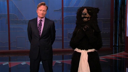 Tonight Show With Conan O’Brien: Masturbating Bear Returns
