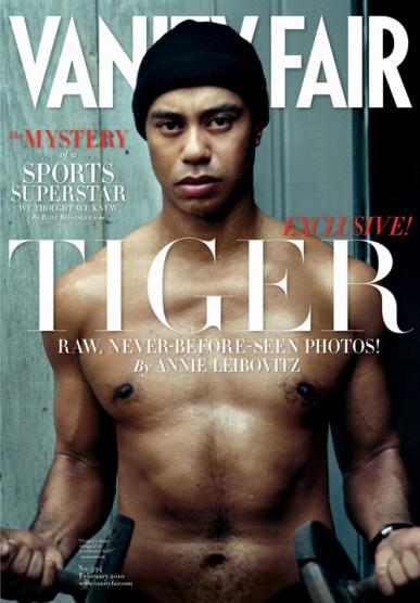 Tiger Woods: Shirtless in Vanity Fair