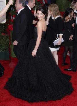Golden Globe Fashion Face-Off: Lea Michele vs. Olivia Wilde