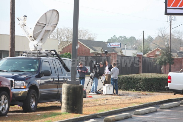 Media Camps Out For Tiger