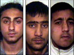 Trio jailed for photographed rape