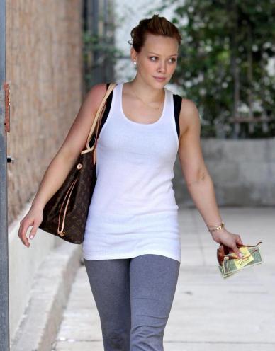Hilary Duff Is Working It Good