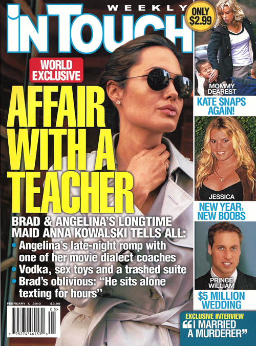 This Week In Tabloids: Angie’s Sexcapades On Rubber Sheets; Octomom’s Stretchmark-Free Bikini Body