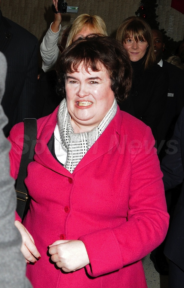 Susan Boyle Loves Props