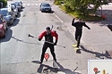 Angry Norwegians In Scuba Gear Chase Google Street View