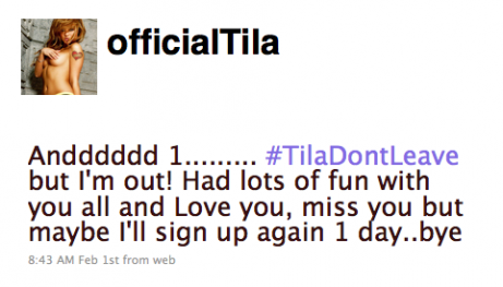 Did You Miss Tila Tequila?