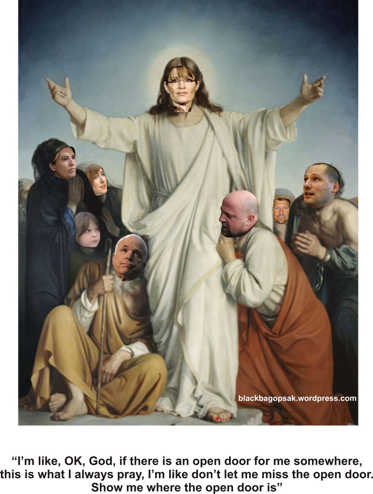 All hail the glory that is Sarah Palin.