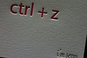 Say You're Sorry With A Ctrl+Z Card