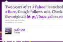 Yahoo! Disses Google Buzz