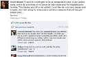 Scott Brown’s Facebook Fans Are Angry