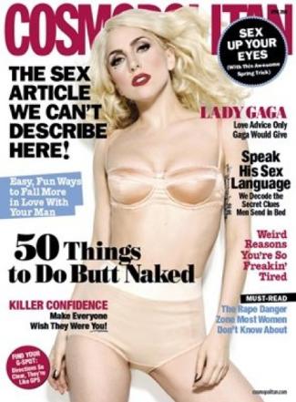 First Look: Lady Gaga in Cosmo