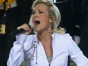 Carrie Underwood’s National Anthem Kicks Off Super Bowl XLIV
