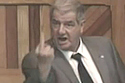 Canadian Politician Gives Parliament The Finger