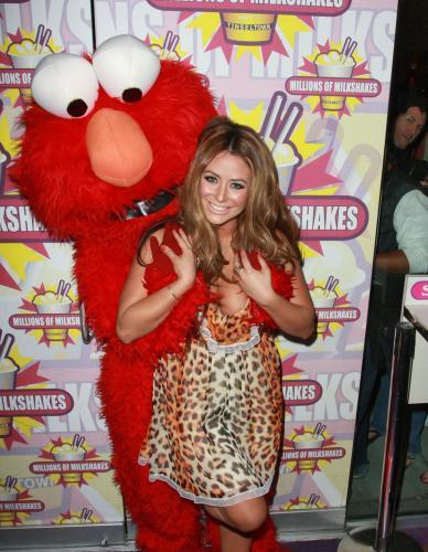 Aubrey O’Day Gets Groped By ‘Fondle Me Elmo‘