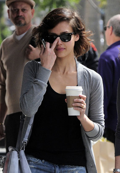 Jessica Alba Gets A Little Obscene
