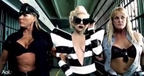Lady Gaga’s New Music Video Tackles Penis Rumor, Lesbian Prison Babes [VideUhOh]