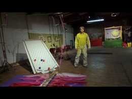 OK Go new video (better than the treadmills?)