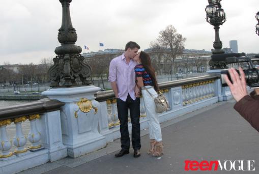 Miley Cyrus and Liam Hemsworth: Make Out, Speak Out in Teen Vogue