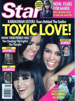 Tabloids Take Readers Inside "Private Hell" of Kardashian Relationships