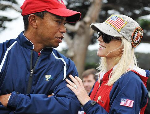 Tiger and Elin Woods: A Portrait of Happiness