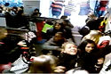 French Girls Go Wild At H&M Opening